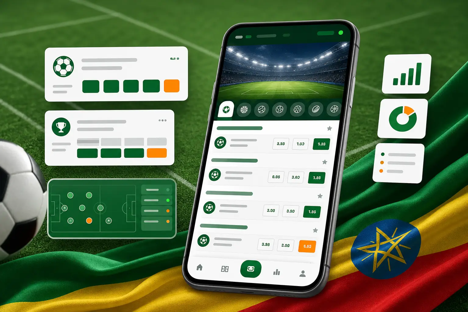 Mega Chance sports betting and online casino in Ethiopia